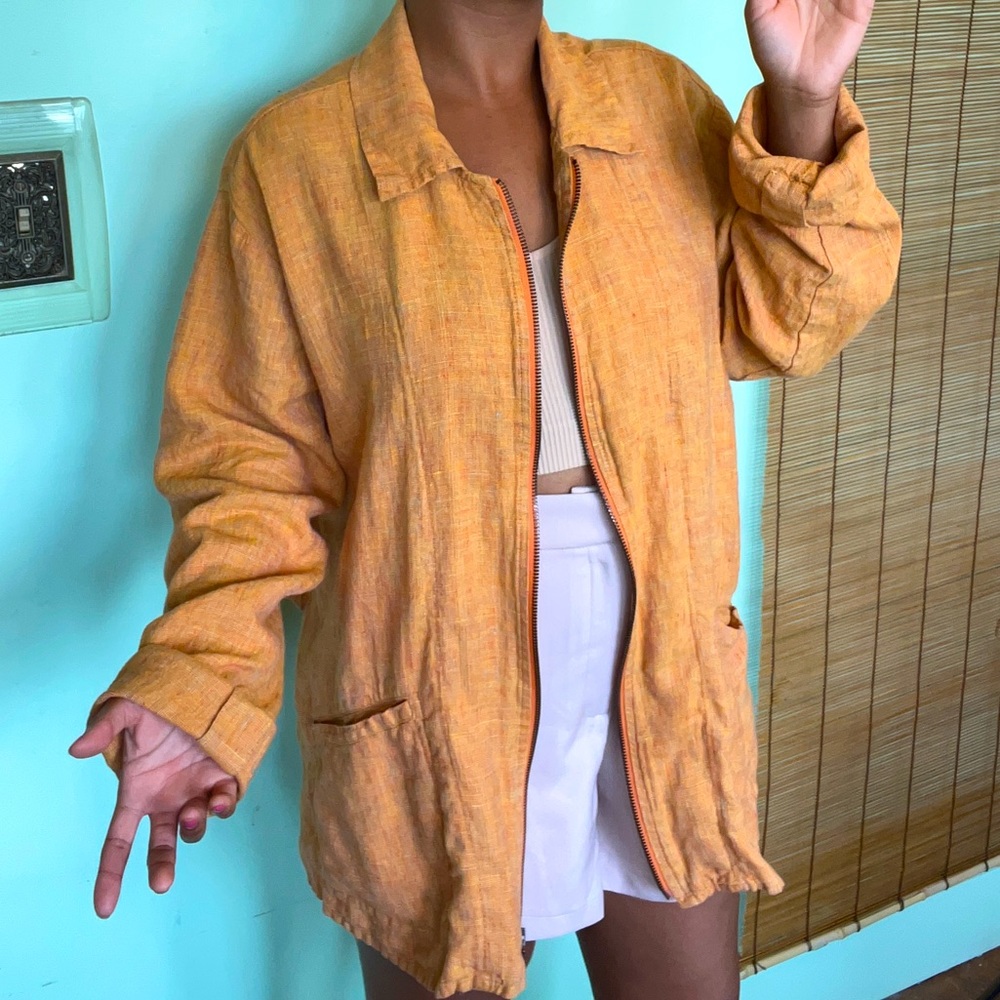 FLAX Zippered Jacket